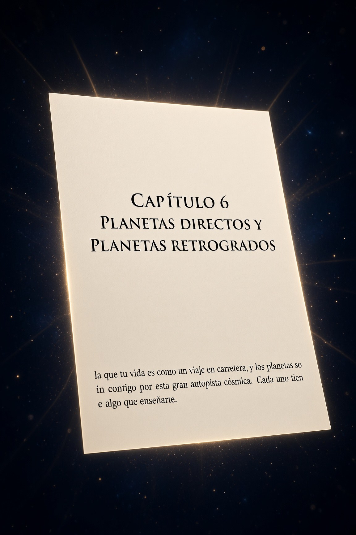 Capítulo 6: planetas directos y retrógrados